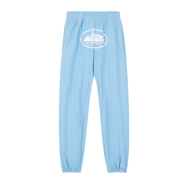 Corteiz OG Alcatraz Jogging Blue Pants