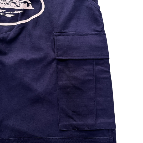 Corteiz Guerillaz Cargo Navy blue Pants
