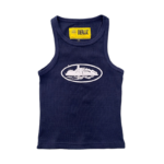Corteiz Allstarz Blue/White Tank Top