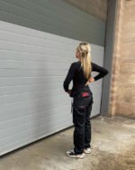 Corteiz Guerillaz Black Cargos