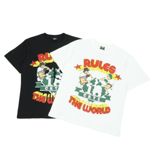 Corteiz Rtw Baseball T-Shirt Black