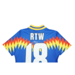 Corteiz Club RTW Football T-Shirt Blue