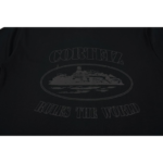 Black Corteiz OG Alcatraz T-Shirt Triple