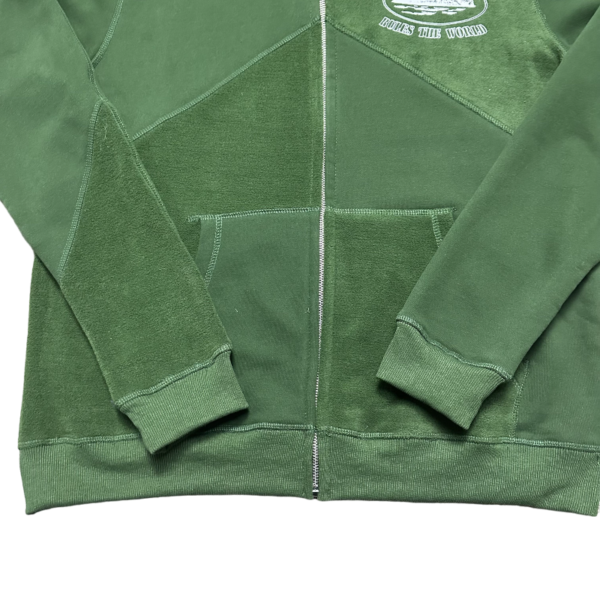 Corteiz Superior V2 Green Zip Hoodie Forest