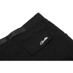 Corteiz Alcatraz Cargo Shorts Black