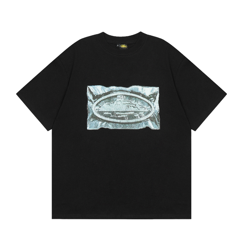 Corteiz Vacuum Sealed T-Shirt Black