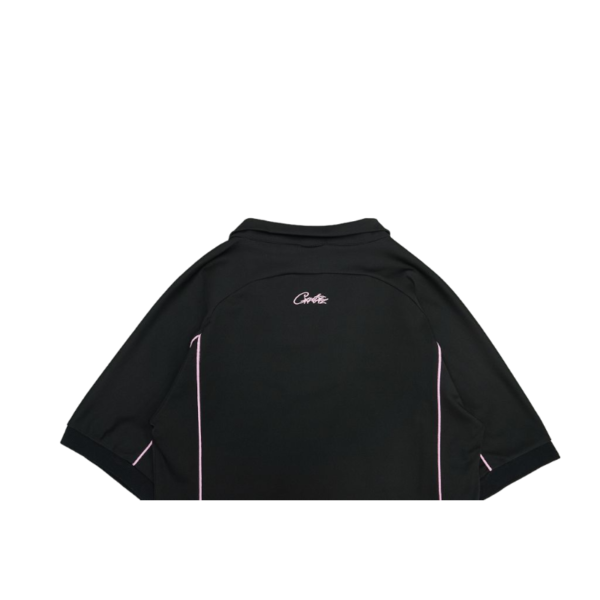 Corteiz Black Talismo Football T-Shirt