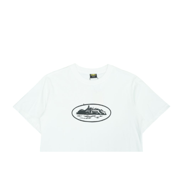 Corteiz OG Island Logo T-Shirt White