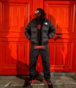 Corteiz Guerillaz Cargos Black/