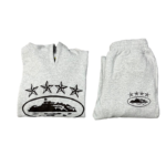 Corteiz 5 Starz Alcatraz Gray Tracksuit