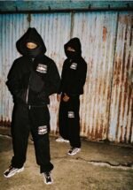 Corteiz Superior V2 Zip-Up Tracksuit Black