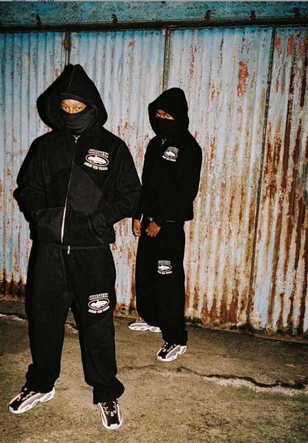 Corteiz Superior V2 Zip-Up Tracksuit Black
