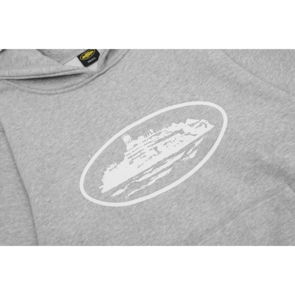 Corteiz Alcatraz Grey Hoodie