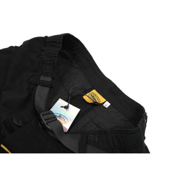 Corteiz Alcatraz Cargo Black Shorts