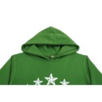 Corteiz Green 5 Starz Alcatraz Hoodie