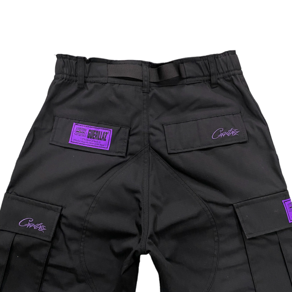 Corteiz Purp Guerilaz Black Cargo