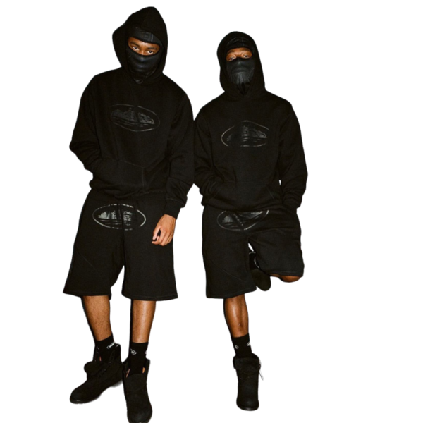 Corteiz Alcatraz Hoodie Black