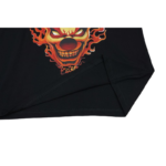 Corteiz Fire Flame Clown Head Black T-Shirt