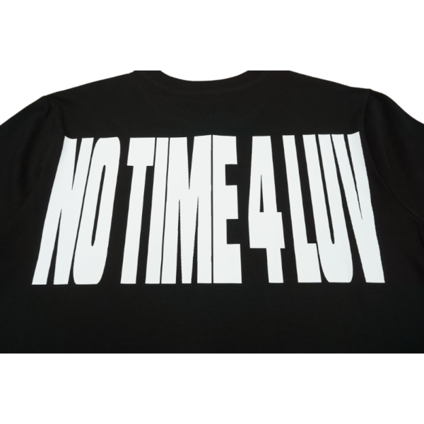 Black Corteiz No Time For Luv T-Shirt