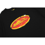 Corteiz Black Shiny Black Alcatraz T-Shirt