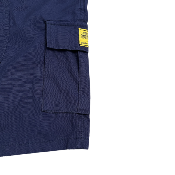Corteiz Alcatraz Cargo Shorts Blue Navy