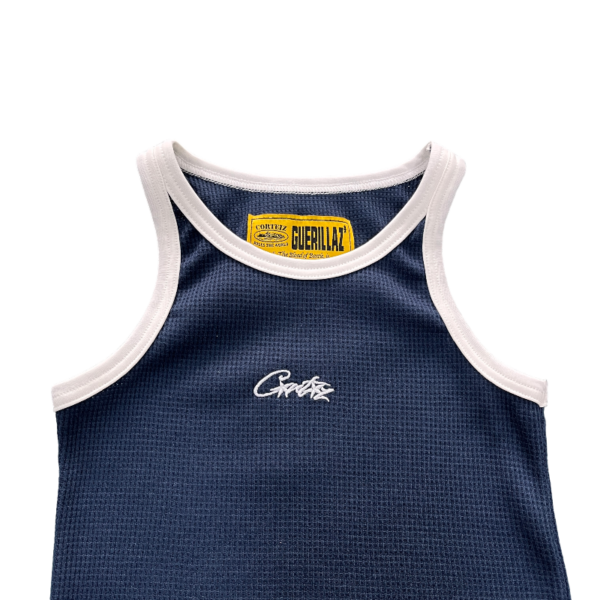 Corteiz Contrast Allstarz Tank Top Blue