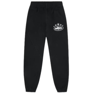 Corteiz 5 Starz Sweatpants Black
