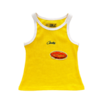Corteiz Contrast Allstarz Tank Top Yellow