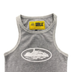 Corteiz Allstarz Tank Top Grey/White