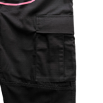 Corteiz Guerillaz Black/Pink Cargo Pant
