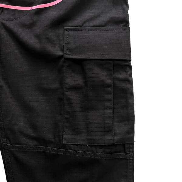 Corteiz Guerillaz Black/Pink Cargo Pant