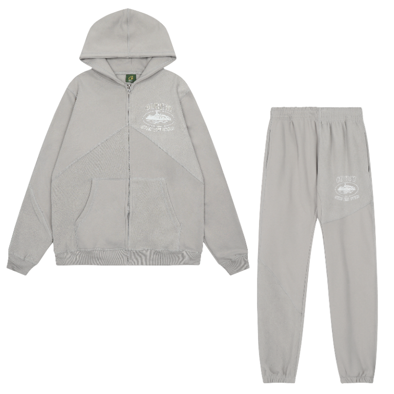 Corteiz Superior V2 Tracksuit Stone Gray