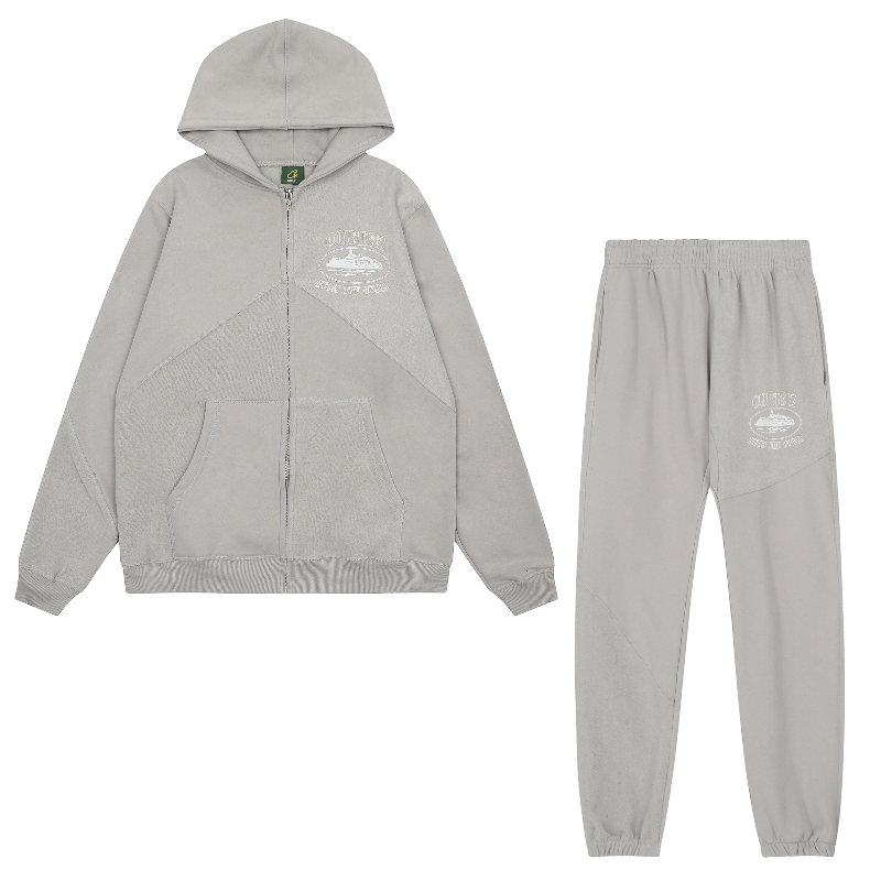 Corteiz Superior V2 Tracksuit Stone Gray