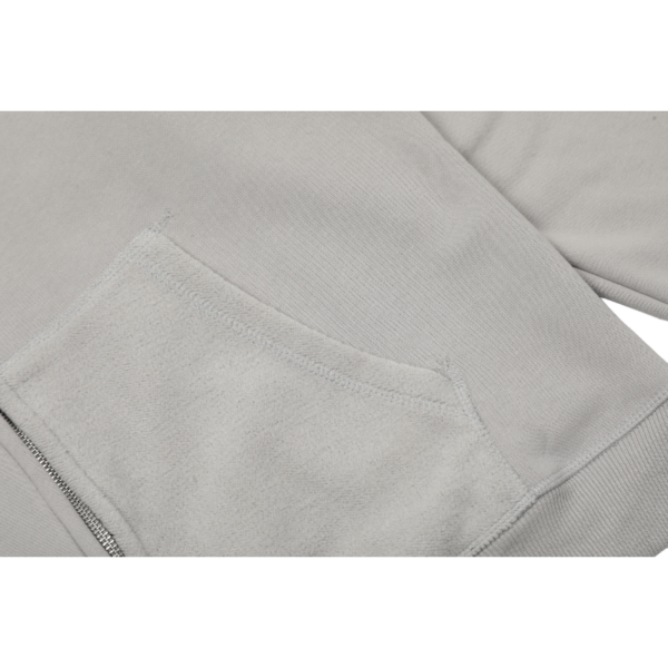 Corteiz Superior V2 Zip Up Hoodie Stone Gray