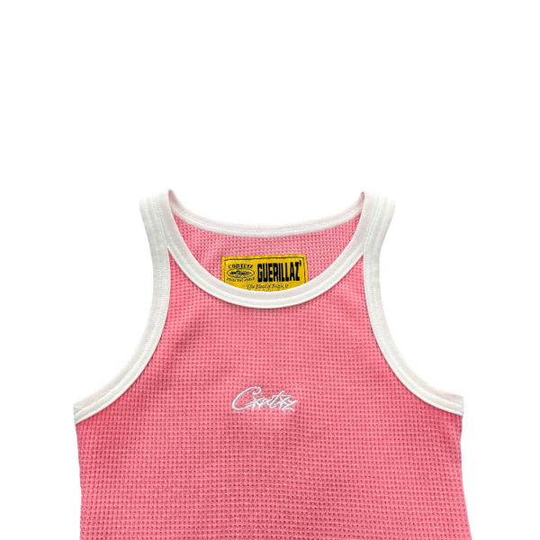 Corteiz Contrast Allstarz Tank Top Pink