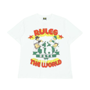 Corteiz Rtw Baseball T-Shirt White