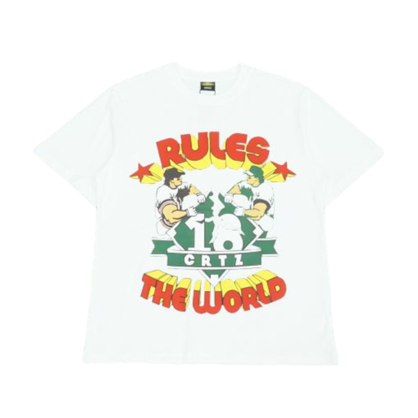 Corteiz Rtw Baseball T-Shirt White