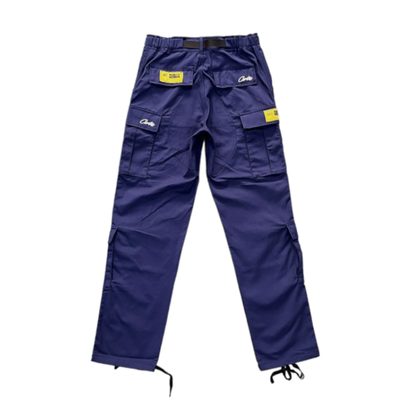 Corteiz Guerillaz Cargo Pants Navy
