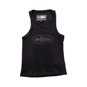 Corteiz Allstarz Black Tank Top