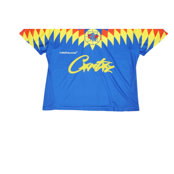 Corteiz Club RTW Football T-Shirt Blue