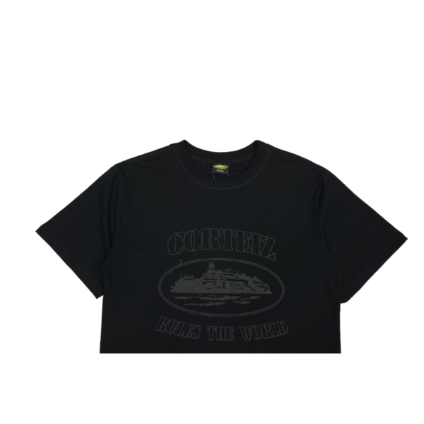 Corteiz OG Alcatraz T-Shirt Triple Black