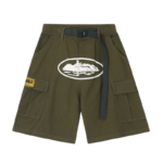 Cargo Corteiz Alcatraz Shorts Green Army