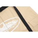 Corteiz Alcatraz Cargo Beige Shorts