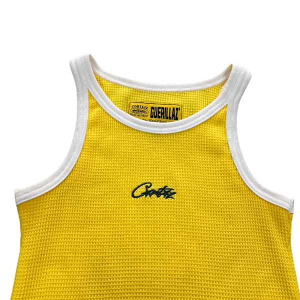 Yellow Corteiz Contrast Allstarz Tank Top