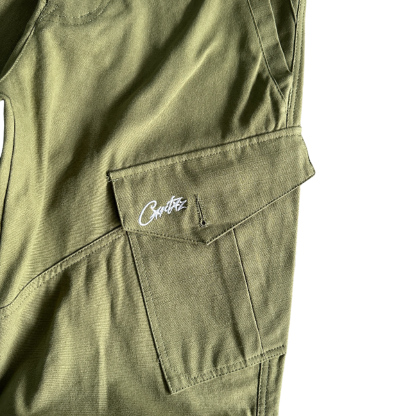 Corteiz Storm Khaki Cargo Pants