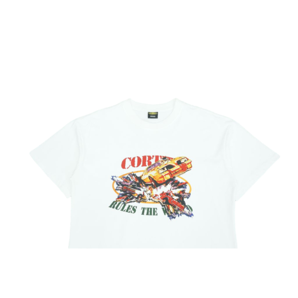 Corteiz Car Crash T-Shirt White