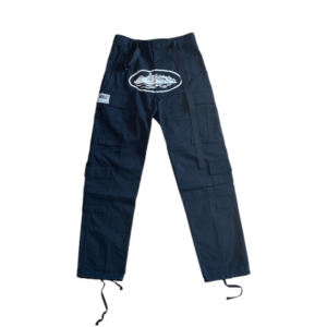 Corteiz Guerillaz Blue Cargo Pants