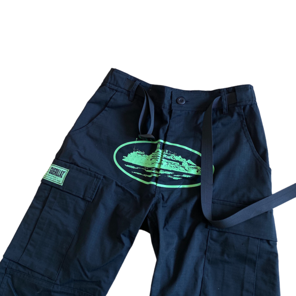 Corteiz Alcatraz Green Cargo Pant